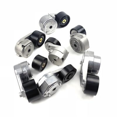 China aluminum belt tensioner pulley for weichai/dayun/camc engine bus shacman/chinese truck engine parts for sale