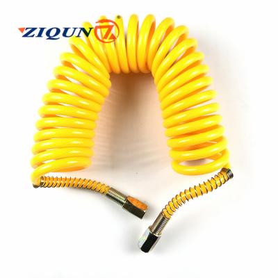 China Truck Parts Yellow High Pressure Trailer Air Brake Hose PA PU Pneumatic PVC For Good Quality for sale