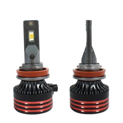 China Auto led head light Conpex 100W 10000LM led headlight bulbs h11 with CE rohs certification CSP USA bridgelux aluminum housing chip led headlights for sale