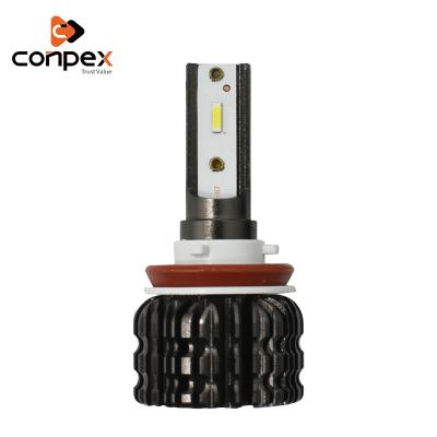 China Aluminum Conpex luz 9006 12V 18W 2400LM Csp Chip Car Led Headlight Bulb H1 H3 H4 H7 H11 9005 Led Para Automobile for sale