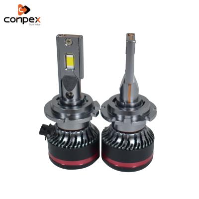 China Portable LED Headlight High Power 50W Integrated Fan Socket Play D Series D2S Led Headlight for sale