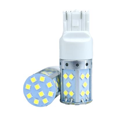 China Car Ride Light& Wholesale T20 3030 yellow color smd roller coaster led stop light Auto LED Parling Turn Signal Lights for sale