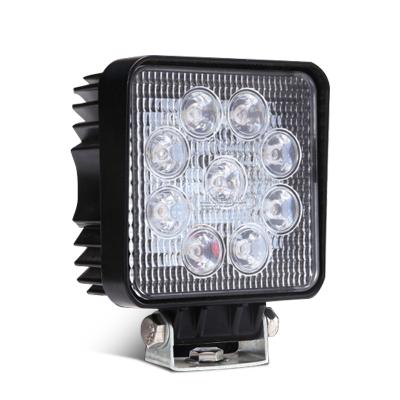 China Univeral Automobiles Guangzhou Conpex DC 9V to 32V Universal Off Road Truck Led Driving Light 27W SUV LED Car Work Light for sale