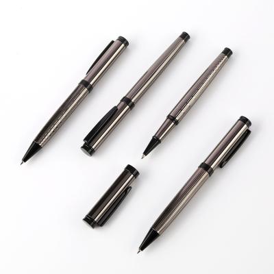 China office & New Design Pen TTX 2022 Stainless Steel School Pen Luxury Office Gift Wholesale Black Silver Personalized Metal Pen for sale