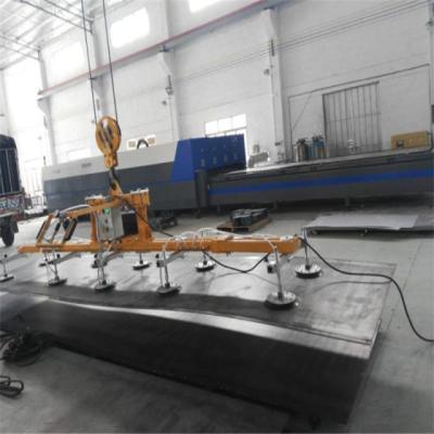 China 16TON vacuum lifter jib crane metal sheet handling equipment and max vacuum glass lifter with 6pcs suction cup for sale