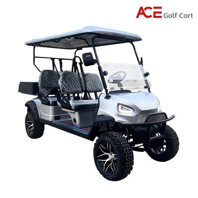 China Street Legal Club 4 Seat Electric Golf Cart 48V Utility Vehicle for sale