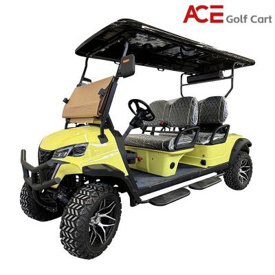 China 48V 150AH Electric Drive Golf Cart For 6 People With USB Charge Port for sale