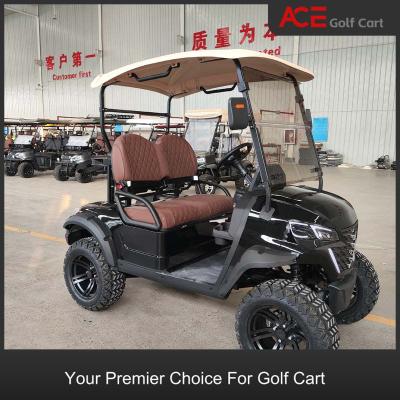 China Long Range Four Wheel PP Hard Plastic Off Road Golf Cart With USB In Various Colors for sale