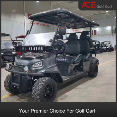 China Electric Lithium 6 Seater Golf Cart Hunting Club Street Legal Utility Vehicle Car for sale