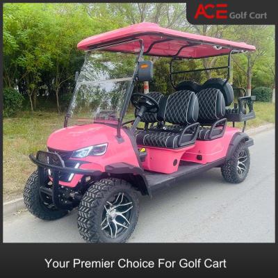 China Sightseeing Electric Golf Cart Battery Powered 6 Seater Golf Car for sale