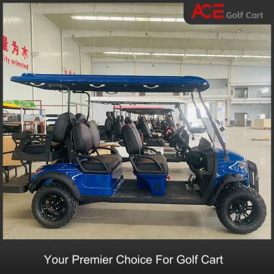 China Battery Operated Electric Sightseeing Car 80 - 100km For Golf Course for sale