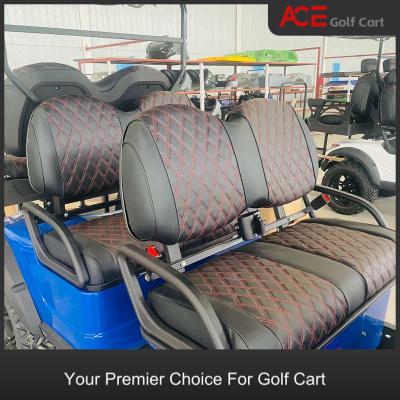 China Slip On Design Golf Asiento de coche Accesorios de carrito de golf en cuero artificial negro en venta