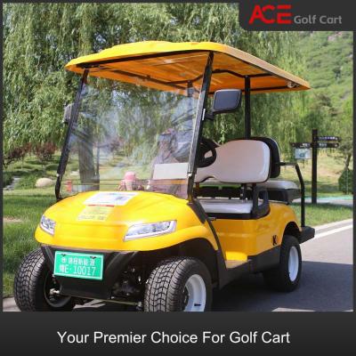 China 4 Wheel Disc Brake Off Road Golf Cart 4 Seater Electric Golf Cart for sale