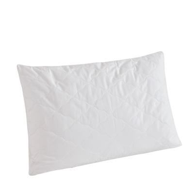 China Hot Selling Good Quality Pillow Cotton Fabric Antibacterial 100% Polyester Filling Wholesale Hotel Pillow for sale