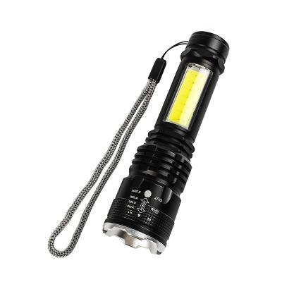 China 6v dimmable outdoor emergency usb rechargeable solar powered led flashlight for camping strong led flashlight for sale