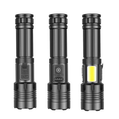 China Daily Rechargeable Tactical Flashlight Waterproof Handheld Flashlight For Camping LED Torch Flashlight for sale