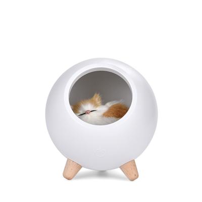 China Modern Cartoon Cute Cat Lovely 1.2W Usb Led Night Light For Kids Bedside Lamp With LED for sale