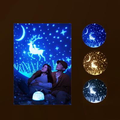 China Newest Modern Sky Led Room Night Light Projector, 2020 New Products Single Switch Atmosphere Lamp Galaxy Lamp Star Light Projector for sale