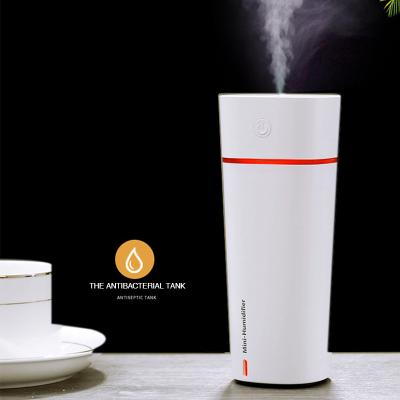 China Rechargeable Ultrasonic Air Humidifier Car Mist Mini Portable Humidifier For Christmas Usb Cool Gift for sale