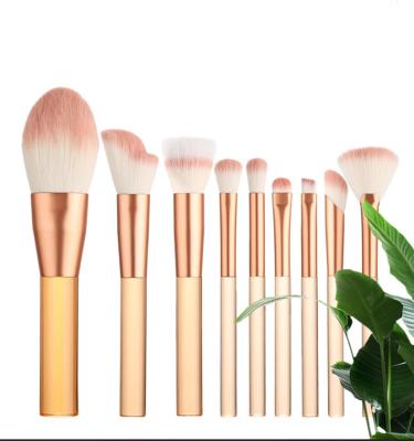 China Beauty Tools 9PCS Plum Pattern Makeup Brush Set Exquisite Girl Must brushes makeup ABS Handle Make up Brushes for sale