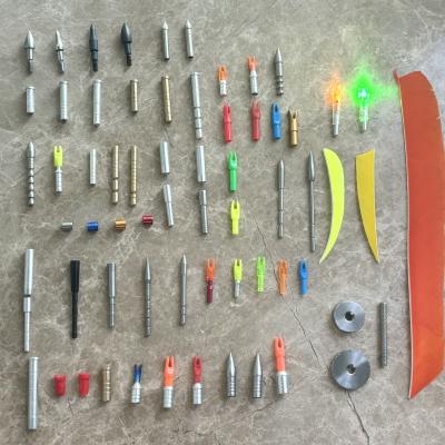 China Arrow Component Screw In Points,Arrow Inserts,Nock, Feathers,Lighted Nocks, Pin And Bushing,Screw Weight for sale