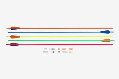 China Fluorescent  Neon Colors Painting 6.2 And 4.2mm Carbon Fiber Arrows,Red,Blue,Red,Green,White,Orange Color Carbon Arrows for sale