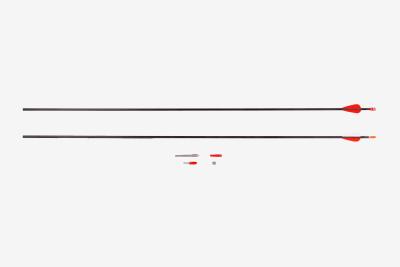 China Spine 500/600/700/800/900/1000/1100/1200 Youth Target Arrows With 1.75/2