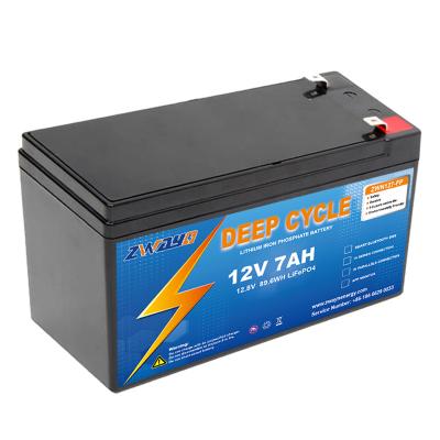 China Portable 12V 6AH 7AH 8AH 9AH 20AH Lithium Ion Phosphate Batteries For Electric Vehicles for sale