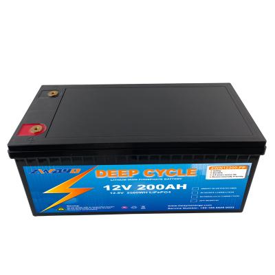 China 100ah 300ah 400ah 500ah lifepo4 200ah portable onshore solar system 12v lithium ion battery for sale