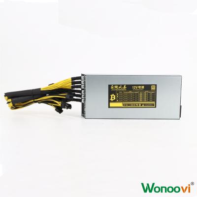 China High Quality Desktop PSU Mute 3000w 3600w 1800w Julongfengbao High Quality Power Supply 4u 2u PSU of 8gpu 3300w for Gpu 3060ti 3080 for sale