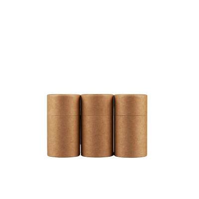 China Biodegradable Round Cylinder Round Cylinder Paper Packaging Box Custom Printed Logo Tube Packaging for sale