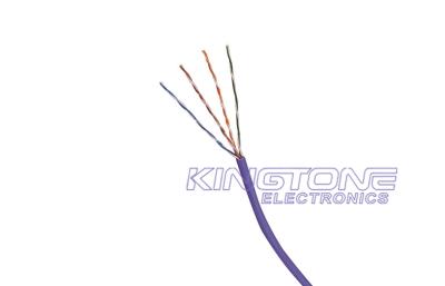 Κίνα CMR Rated UTP CAT5E Security Camera Cable , 24AWG Solid Bare Copper Cable προς πώληση