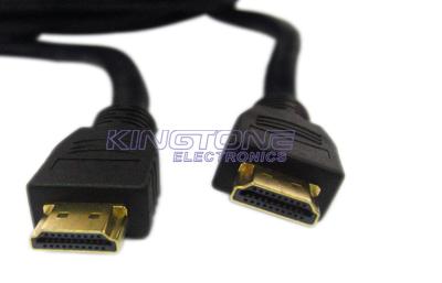 China High Speed HDMI 1.4 Cable 32 AWG Stranded Tinned Copper Type C Connector Shield HDMI PVC Jacket for sale