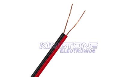 China Parallel CCA Conductor Red Black Audio Speaker Cable 2×0.75mm2 CE Approved for sale