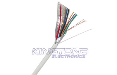 Κίνα Security Alarm Cable 0.20mm2 Shielded Solid CU / CCA / TCCA Conductor in 100M προς πώληση