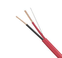 China Chaqueta de PVC sólida sin blindaje del No-pleno del conductor de cobre del cable 22AWG la alarma de incendio en venta