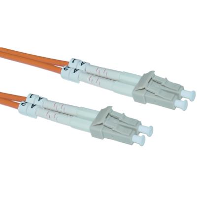 Chine LC duplex au LC corde de correction optique de fibre de 50/125 μm pour CATV/FTTH/LAN à vendre