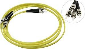 China Duplex ST to ST Fiber Optic Patch Cord Single Mode LSZH for FTTH CATV Network for sale