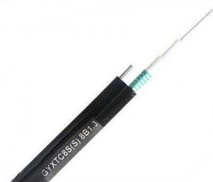 China Figure 8 Fiber Optic Cable GYXTC8S with Stranded Steel Wires for Self-supporting for sale