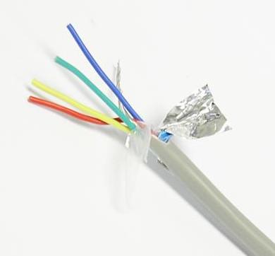 China Mylar/Aluminium de Kabel van Screended 2 Paren 1.00mm2 Vastgelopen Ingeblikte Koperen geleider Te koop