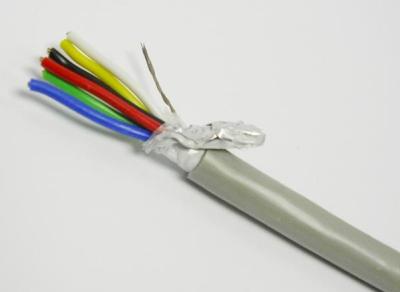 China Multikernenmylar Onderzochte Kabel 3 Paren 0.50mm2 Vastgelopen Leider voor Veiligheid Te koop