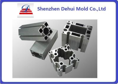 China Round / Square / U Shape Aluminum Extrusion Profiles Elegant Aluminum Clad for sale