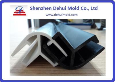 China Window Door Parts Extruded Plastic Shapes , PP Or PVC Extrusion Profiles for sale