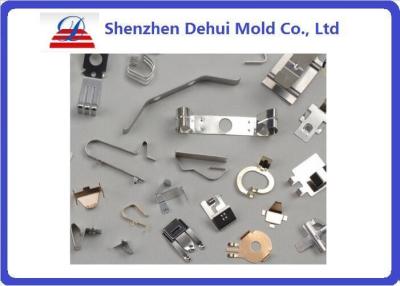 China Different Shape Metal Stamped Parts For Battery Holding Accessories for sale