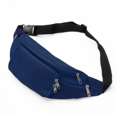 China Wholesale Water Proof Promotion Polyester Sports Running Waterproof Waist Bag Sling Cross - Custom Brand Logo Body Pack for sale