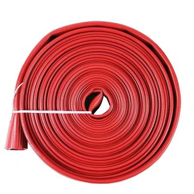 China WaterTransport TPU liquid fire extinguishing high pressure and high temperature marine three-layer thickened agricultural irrigation fire hose for sale