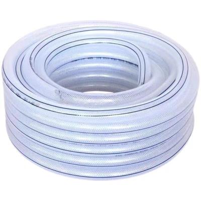 China Wear And Corrosion Resistance Made In China Flexible Transparent Tube PVC Clear Fiber Braided Reinforced Water Hose for sale