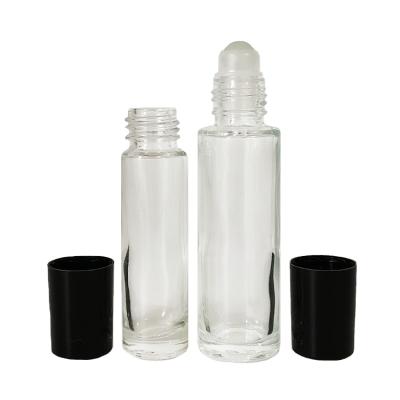 China Big Stock 5ml 10ml Cosmetic Roller Bottle For Essential Oils Roll On Bottle for sale