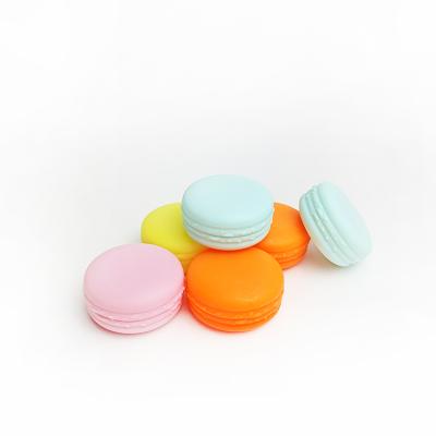 China 10g pp plastic cosmetic container lip gloss eyeshadow jars jars cream empty macaroon face cream jars for sale