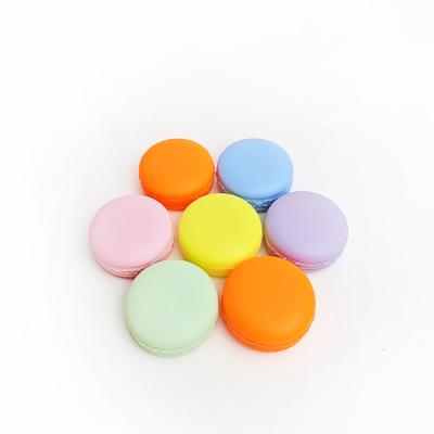 China New Style High Quality Cosmetic 5g 10g Macaroon Face Cream Plastic Cosmetic Jar for sale